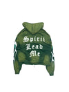 Heavy Weight Green Zipper Hoodie