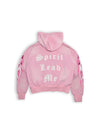 Heavy Weight Pink Zipper Hoodie