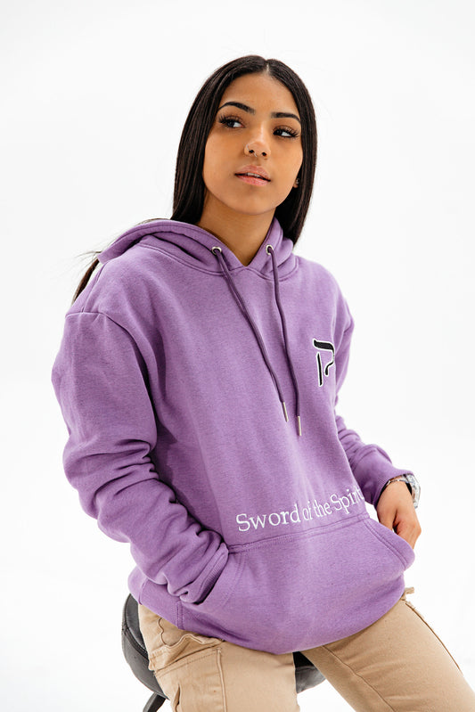 Purple Christian hoodies 